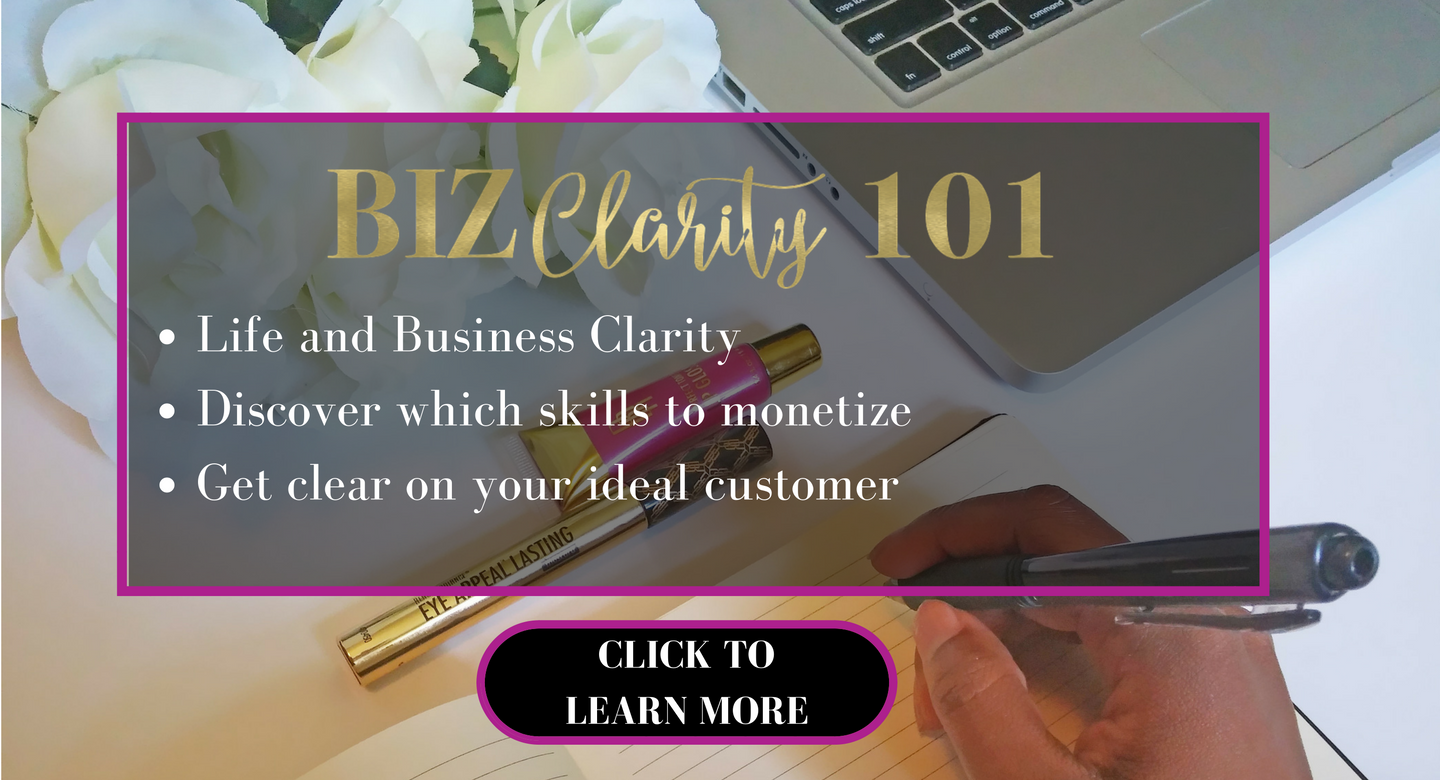 Life and Business ClarityDiscovr which skills to monetizeGet clear on your ideal customer (1)